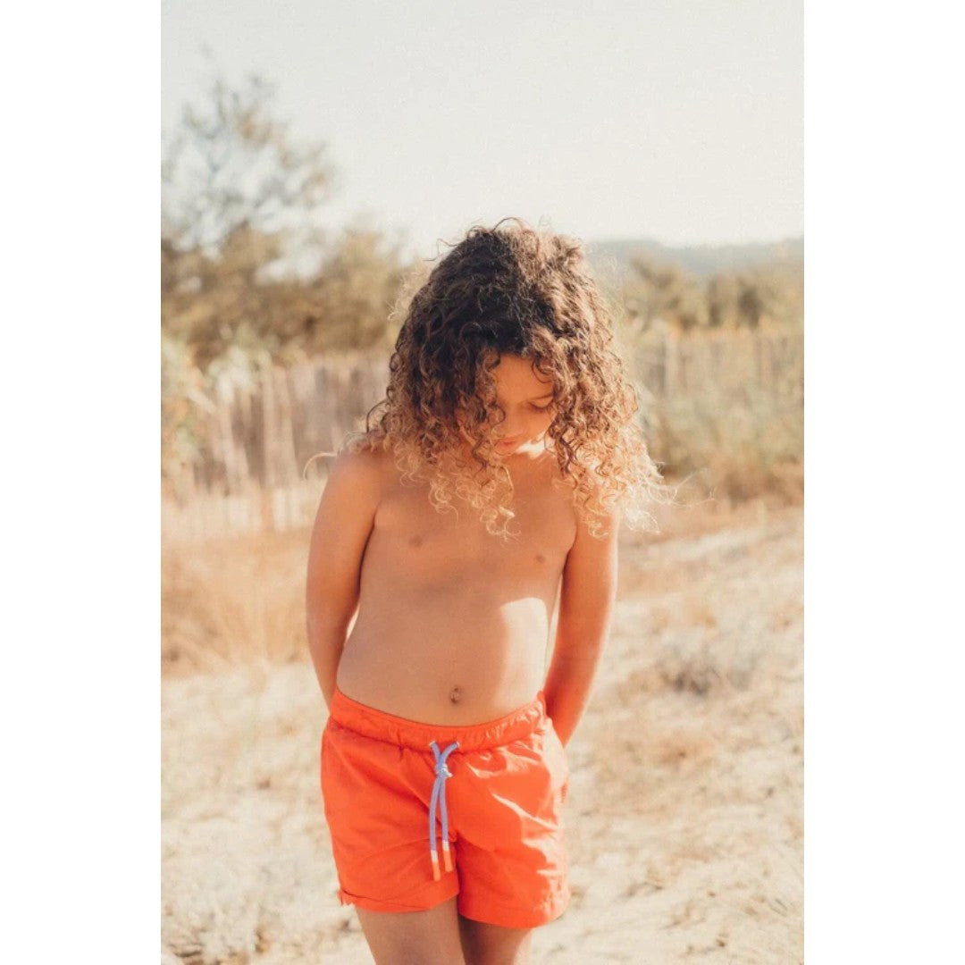 Capri Swim Shorts - Orange
