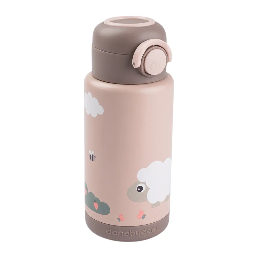 Insulated Bottle Powder Pig 340ml DONE BY DEER