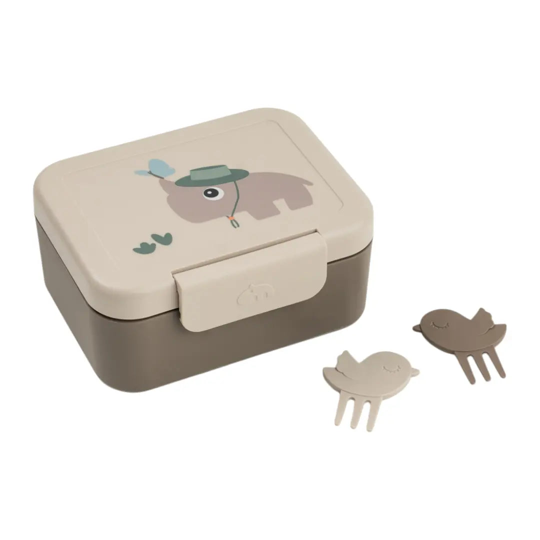Snack Box with Divider & Picks Explorer Sand DONE BY DEER
