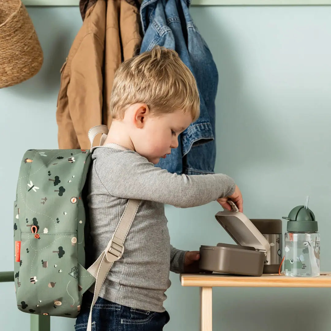 Snack Box with Divider & Picks Explorer Sand DONE BY DEER