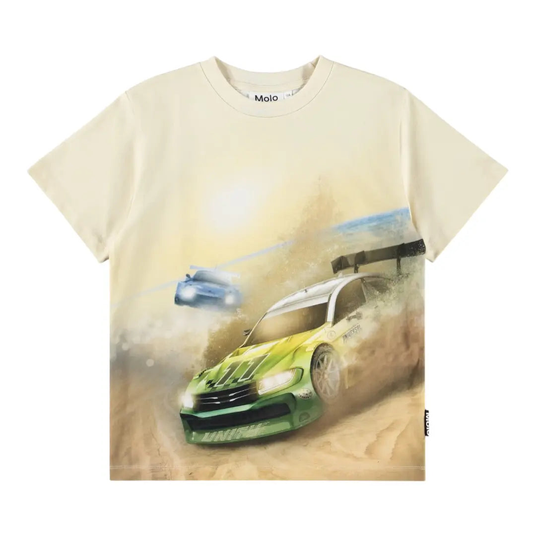 Boys Beach Race Organic Cotton T-Shirt Molo
