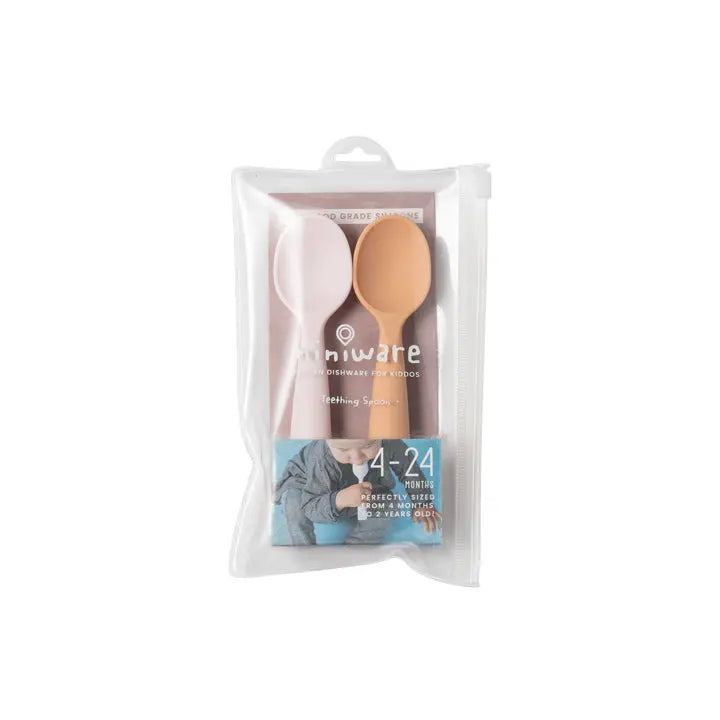 Training Spoon Set-Cotton Candy/Toffee MINIWARE