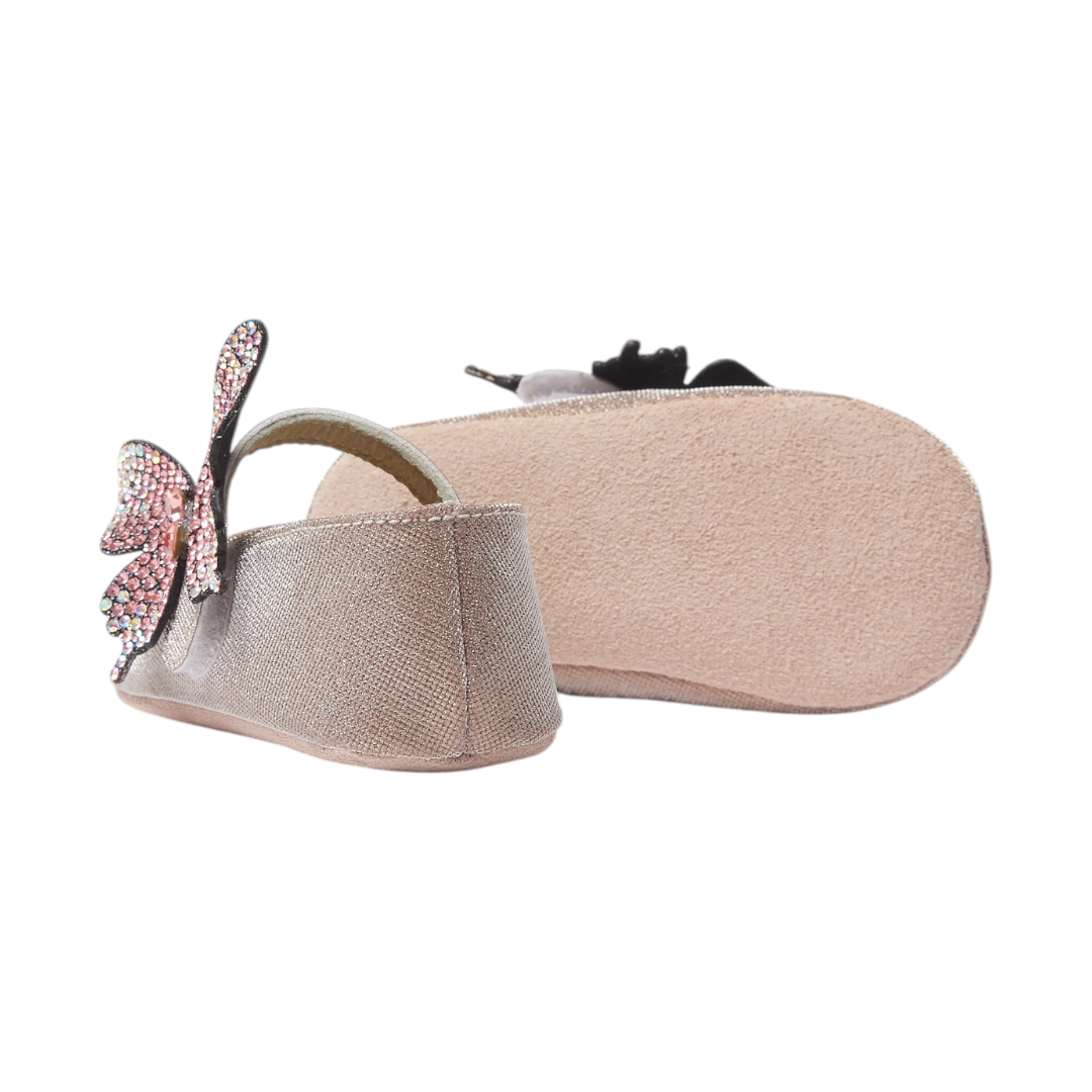 Babywalker Pink Baby Butterfly Ballerina