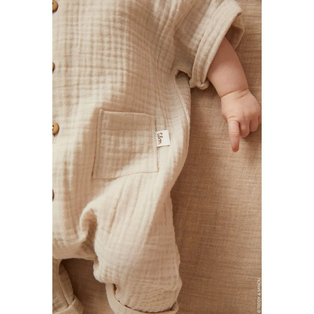 Romper - Barley Beige TEDDY & MINOU