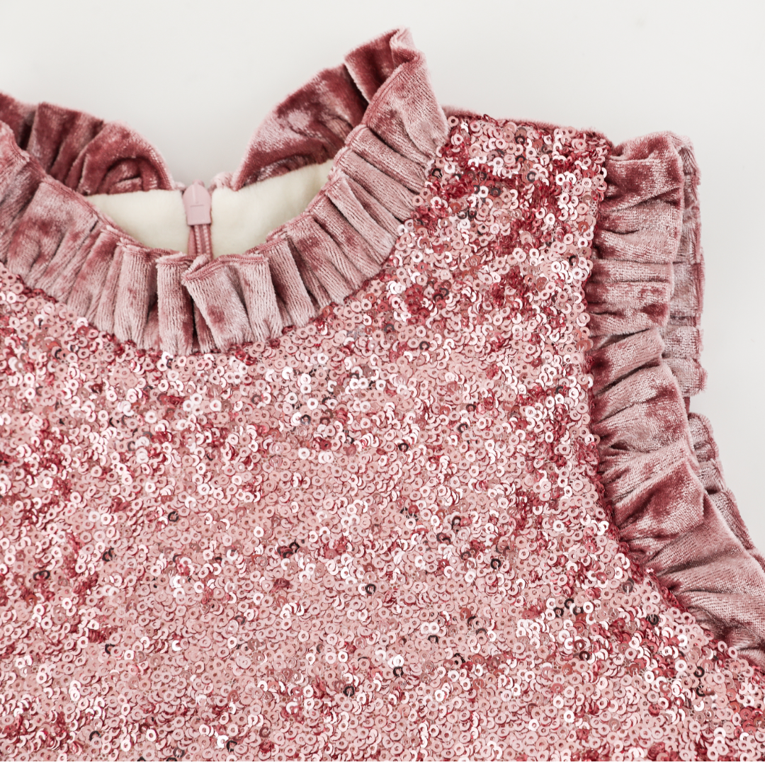 Blush Rose Celestia Ruffle Tulle Party Dress