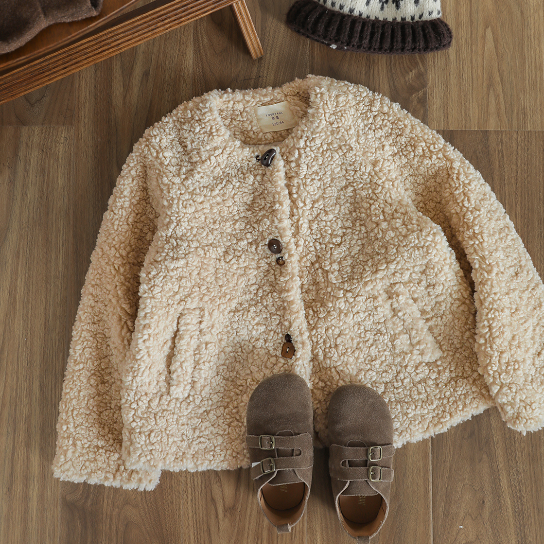 Eira Plush Button Jacket