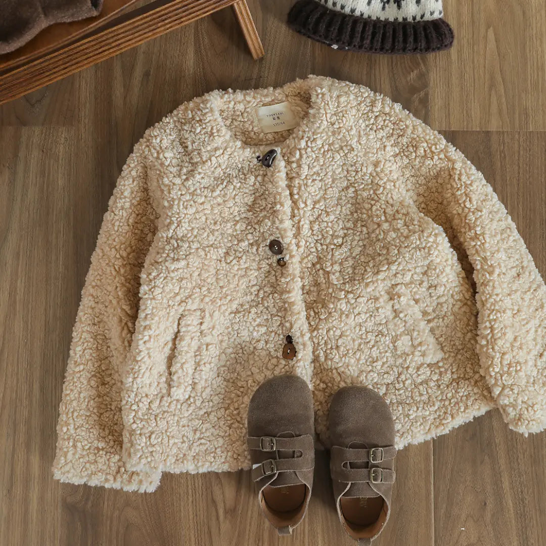 Eira Plush Button Jacket ORELIE