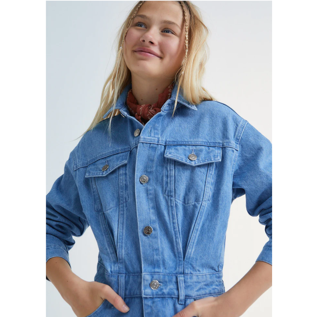 Woodland Denim Jumpsuit