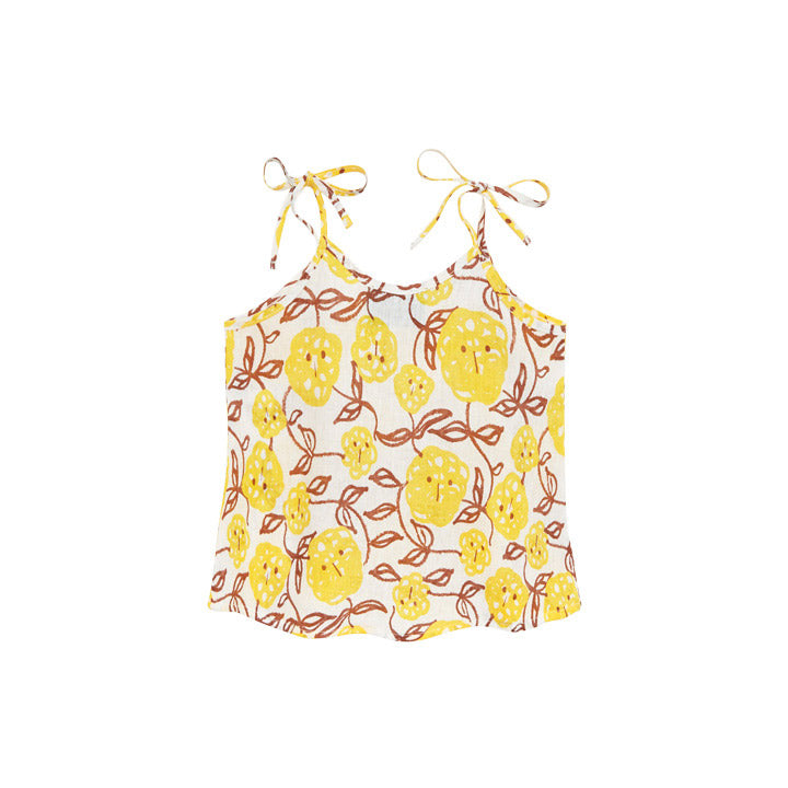 Mimosa linen top