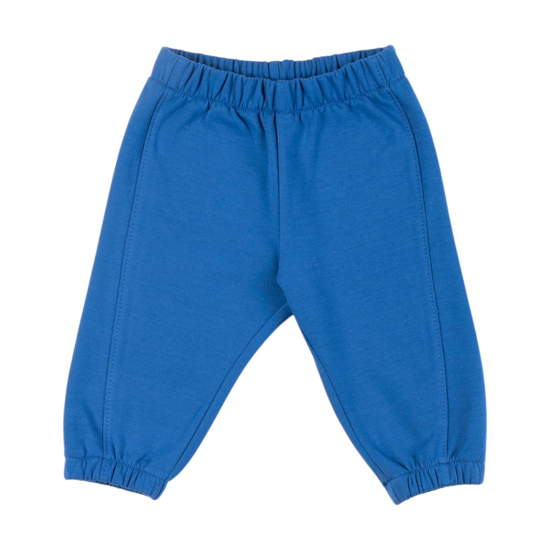 Blue Organic Cotton Sweatshirt & Sweatpants