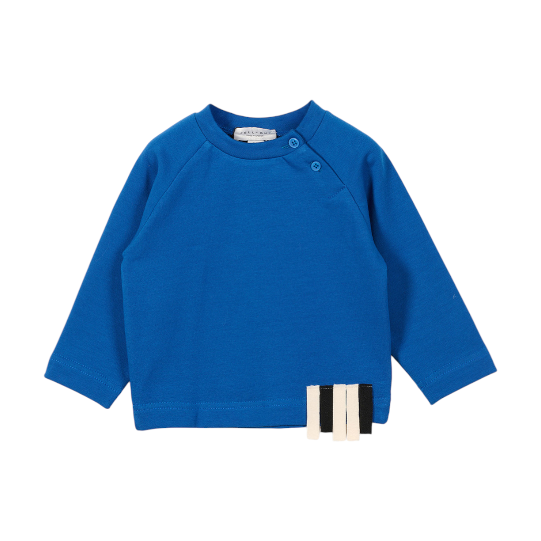 Blue Organic Cotton Sweatshirt & Sweatpants