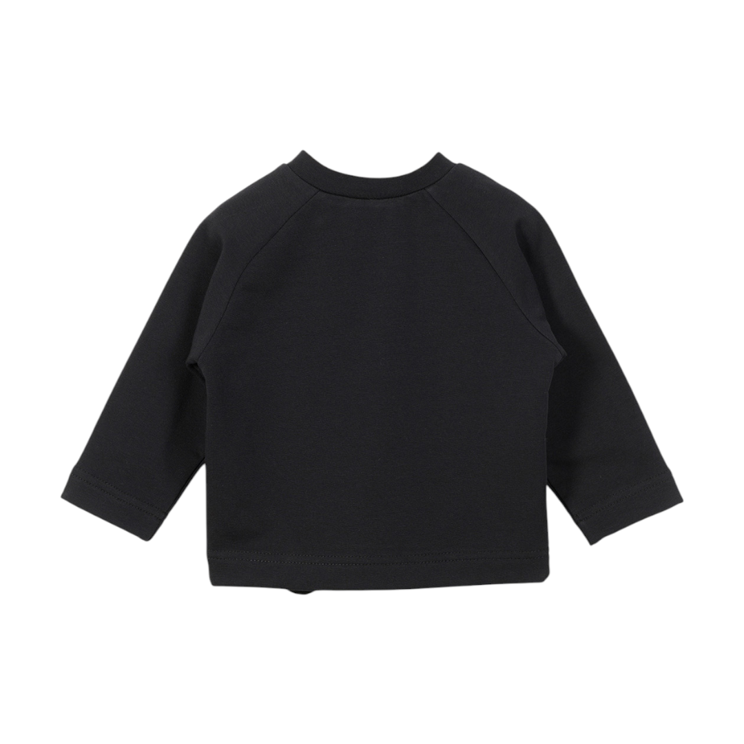 Black Music Detail Organic Cotton Sweatshirt & Sweatpants