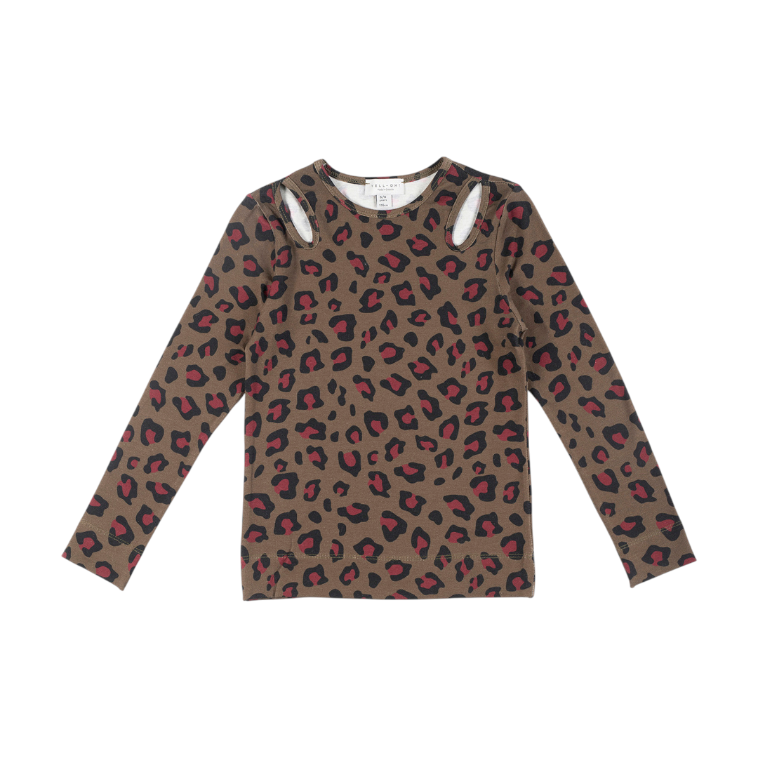 Animal Print Jersey T-shirt & Leggings