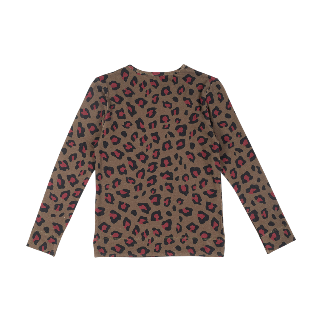 Animal Print Jersey T-shirt & Leggings