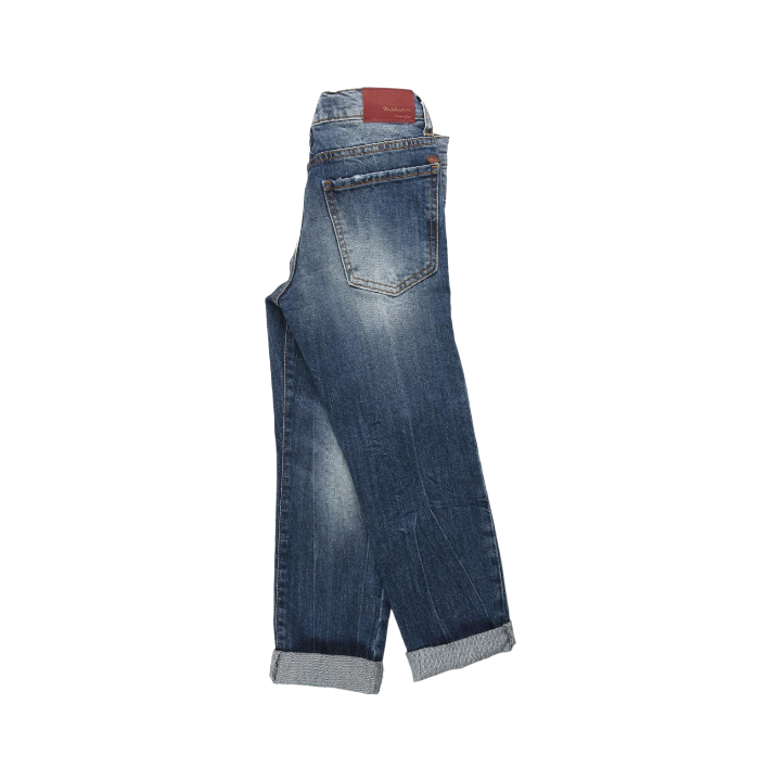 Boy Five Pockets Denim Pants - Blue