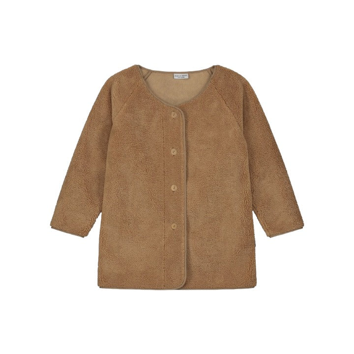 Teddy bomber jacket camel