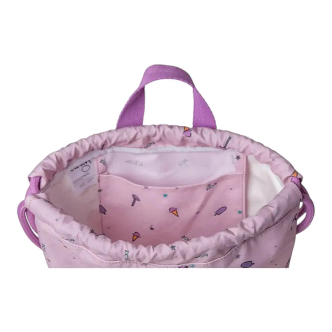 Drawstring Wet Bag - Stormy Unicorn CITRON
