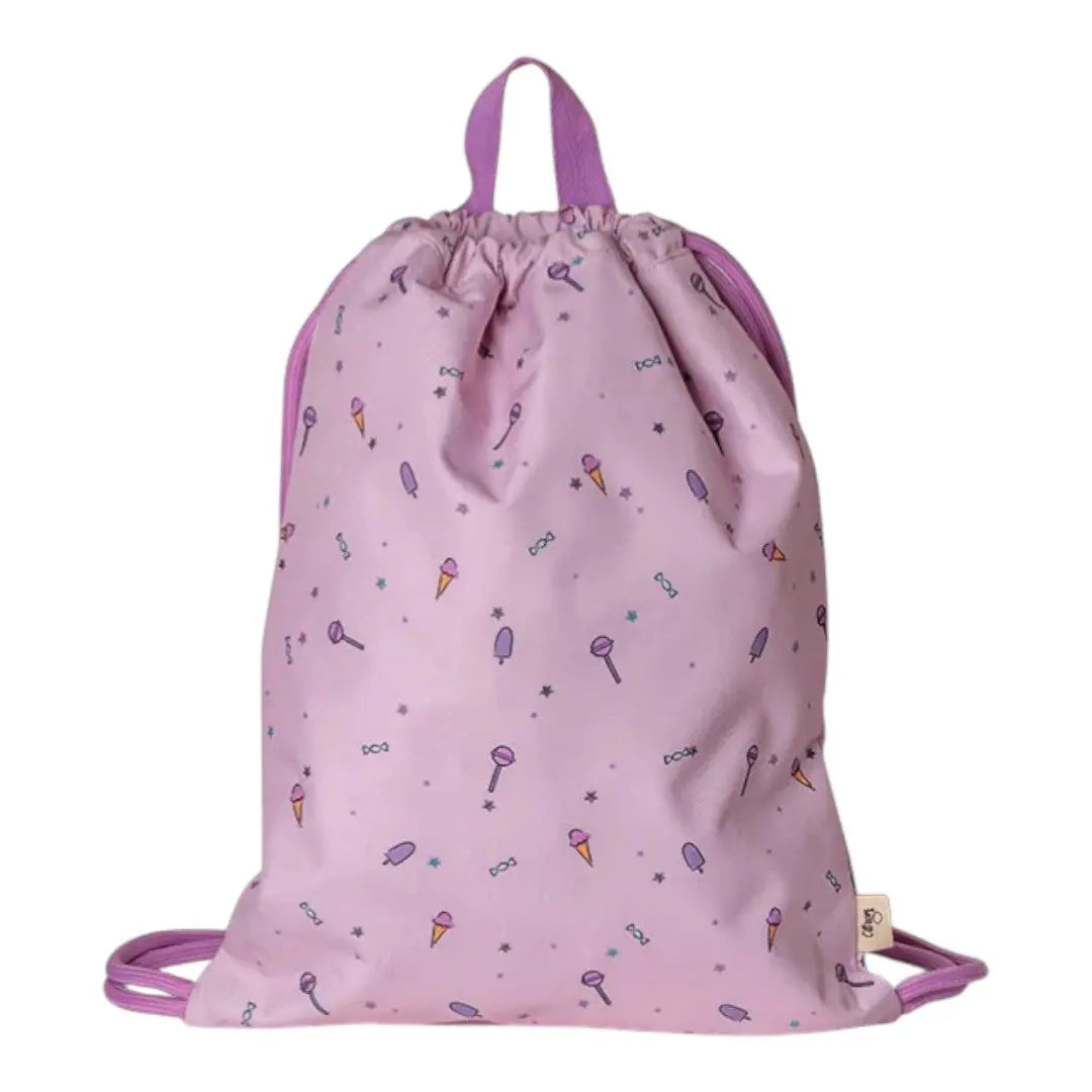 Drawstring Wet Bag - Stormy Unicorn CITRON