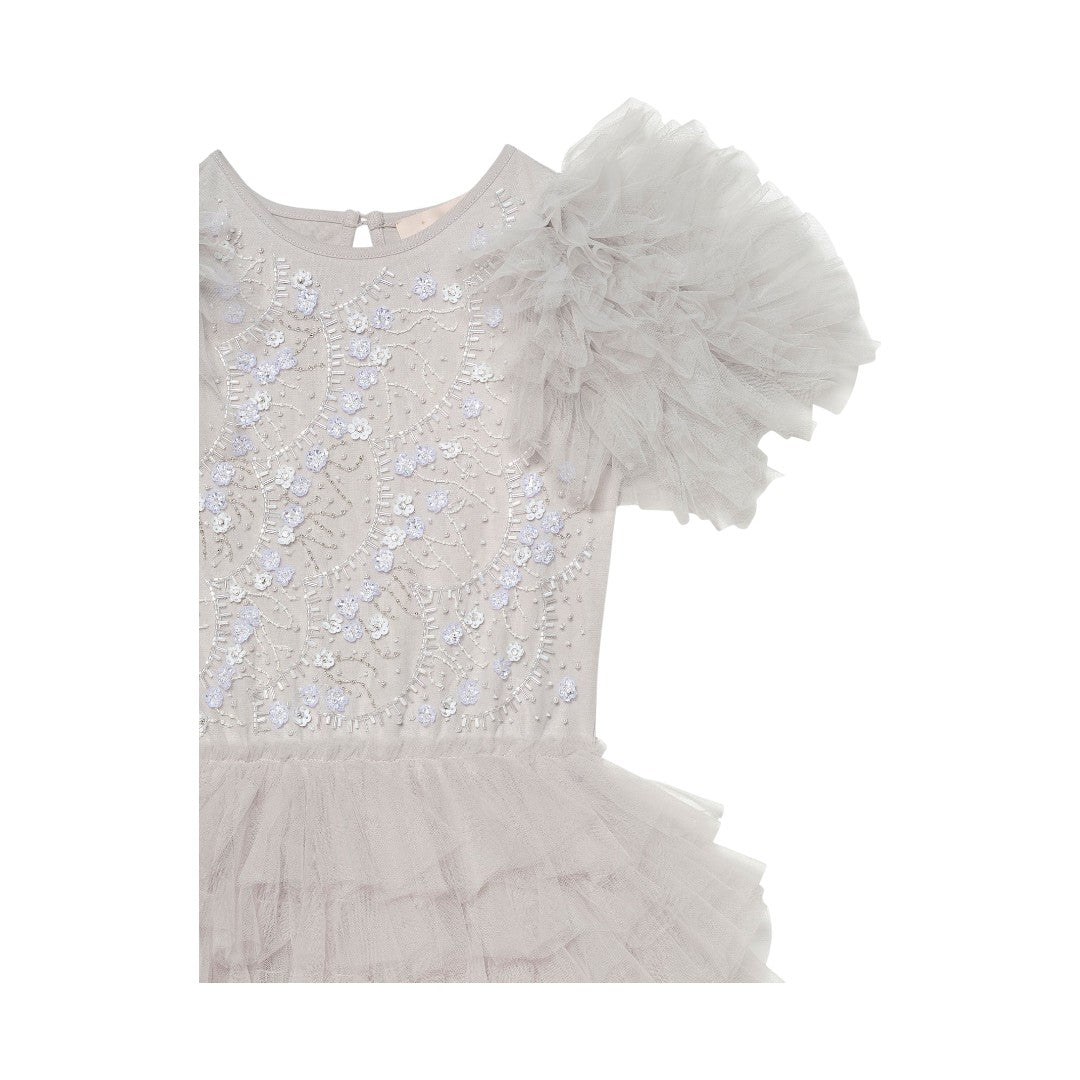 Silver Spoon Tutu Dress - French Silver