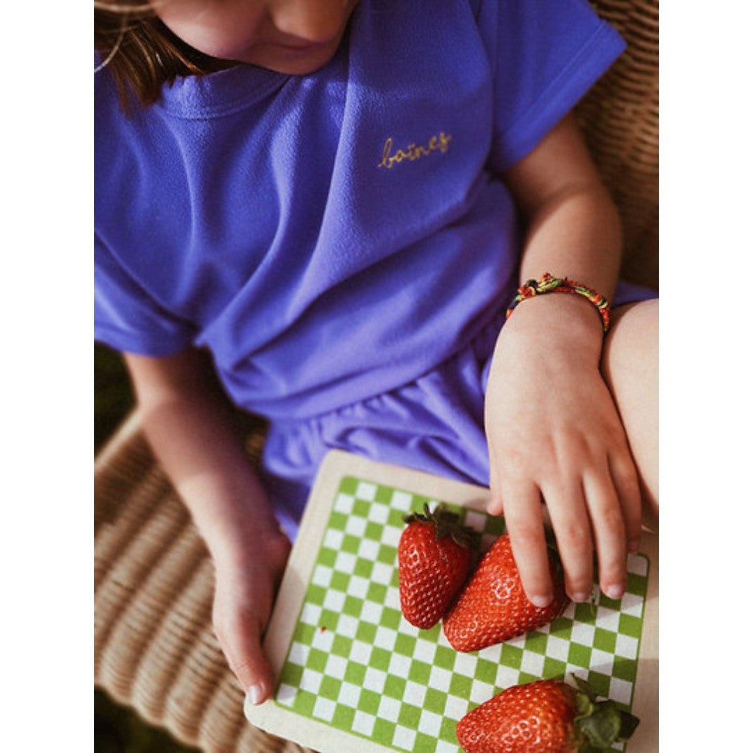 Purple Shorts & T-shirt Set
