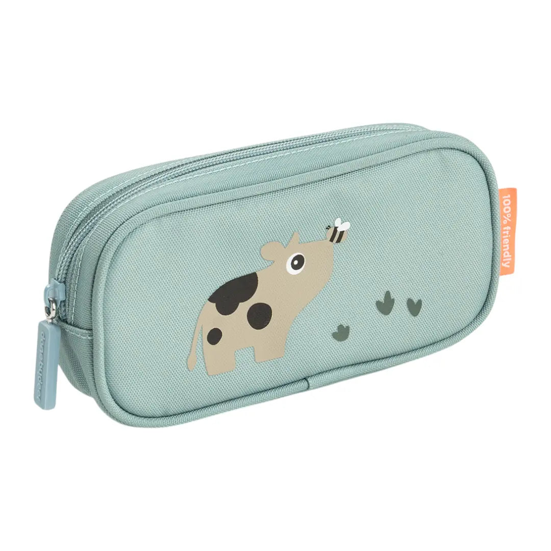 Pencil Case Tiny Farm Blue DONE BY DEER