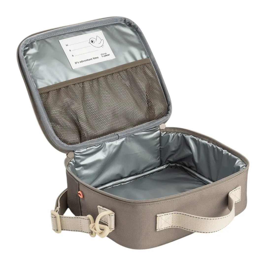 Insulated Lunch Bag Tiny Trails Sand 4L DONE BY DEER