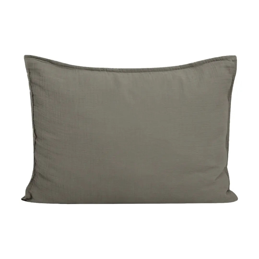 Geranium Muslin Pillowcase GARBO & FRIENDS