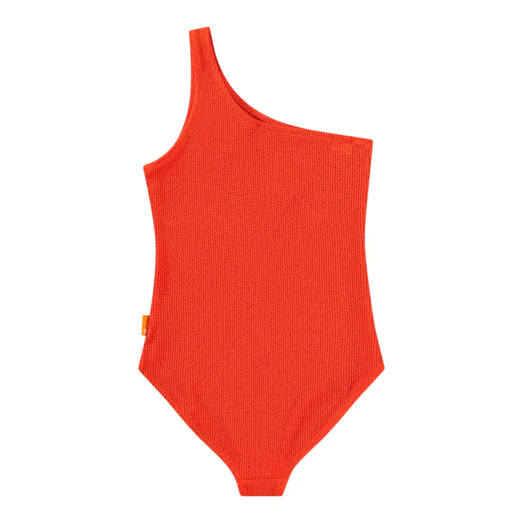 Girls One-Shoulder Strawberry Hot Swimsuit Molo