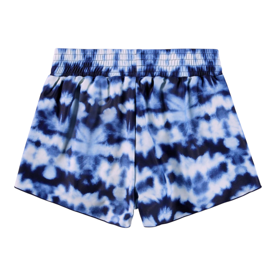 Girls Ocean Tie-Dye Swimsuit & Trunks Set