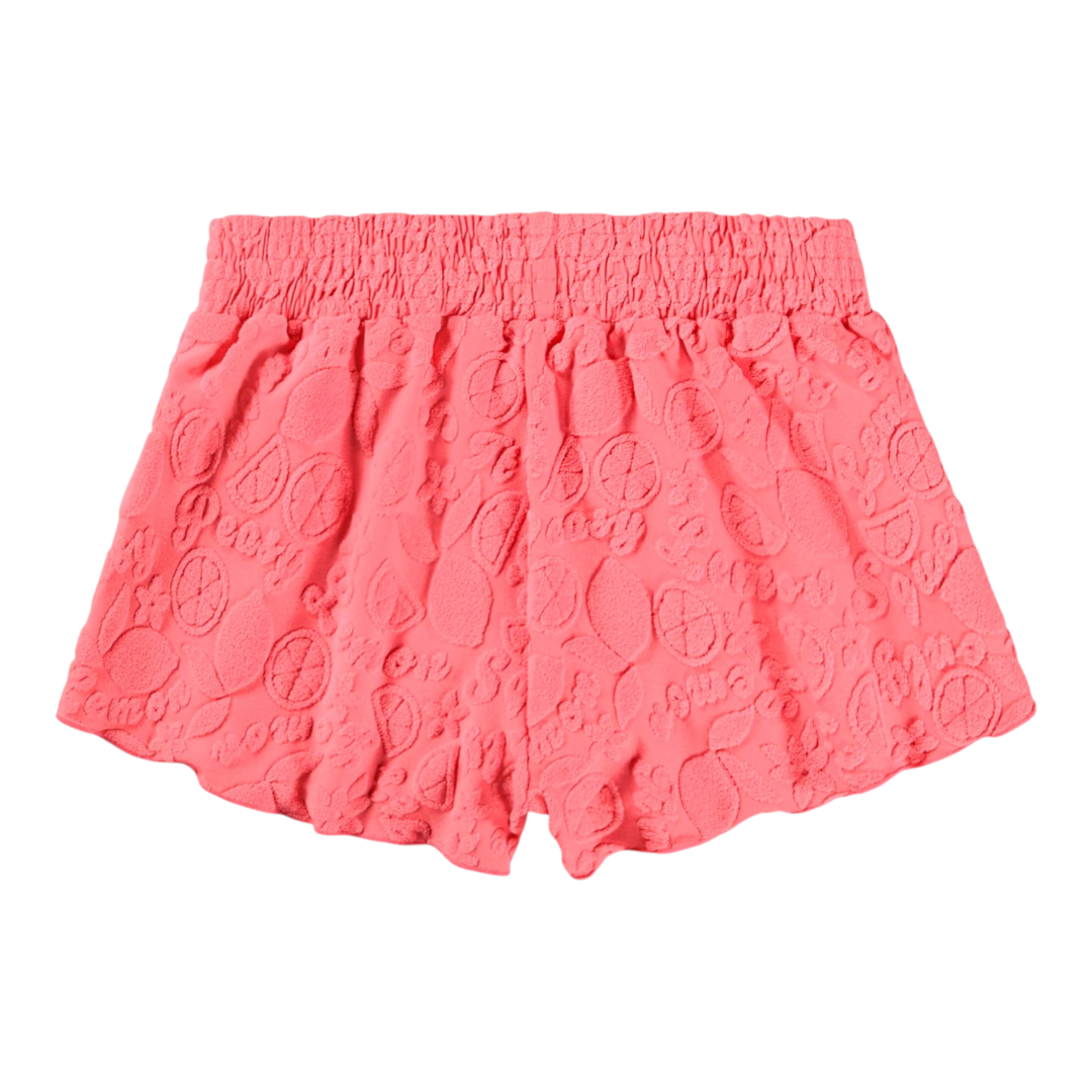 Girls Lemon Quotes Swimsuit & Trunks Set