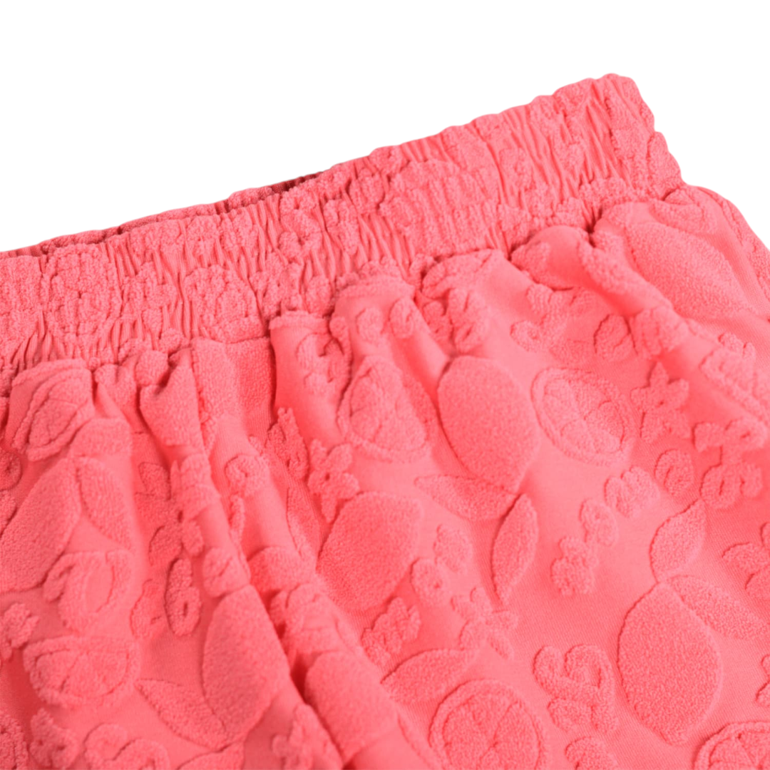 Girls Lemon Quotes Swimsuit & Trunks Set