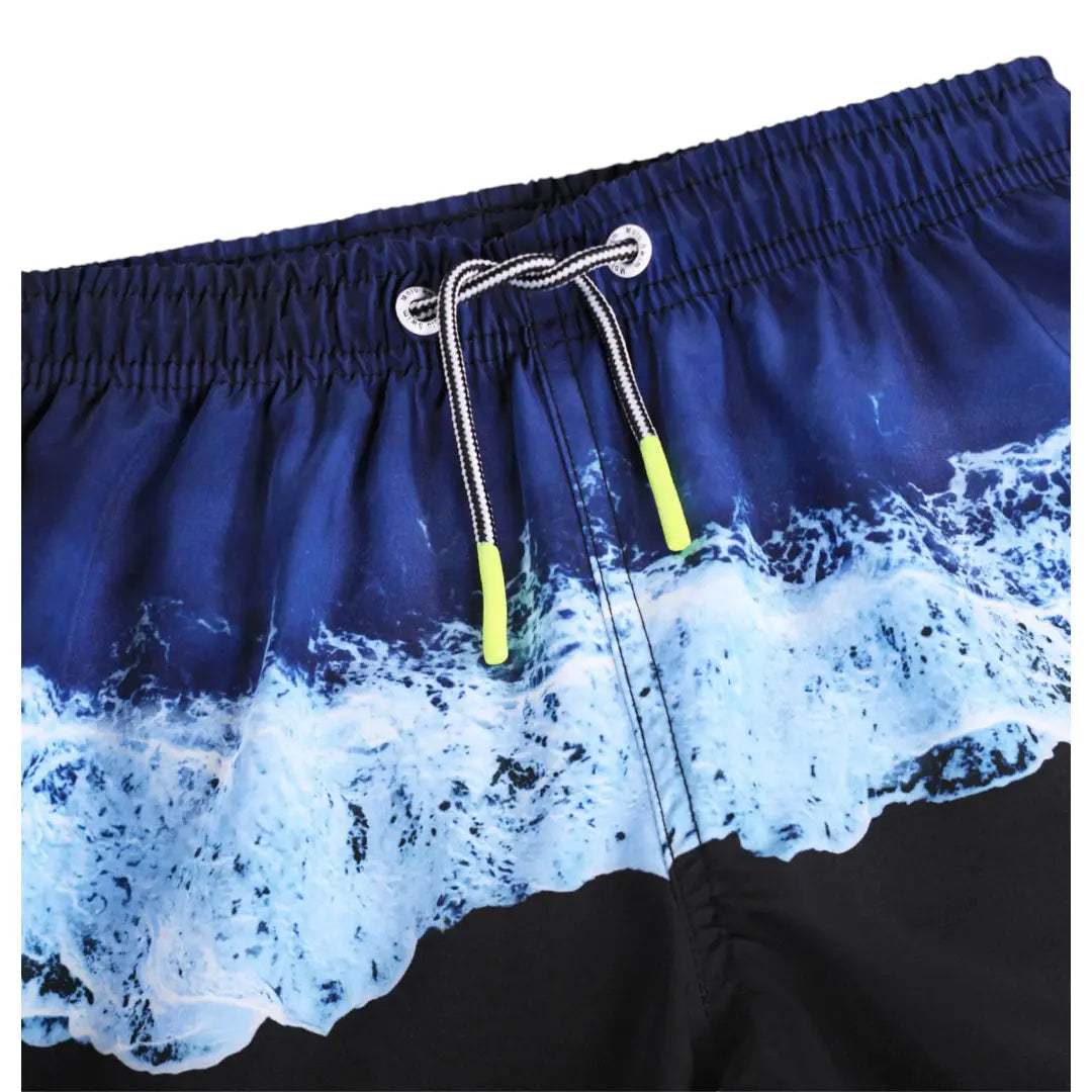 Boys Deep Ocean Tie-Dye Swim Shorts Molo