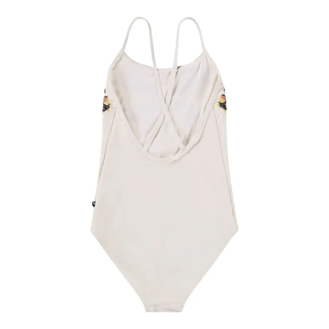 Girls Glitter Wings Swimsuit & Black Trunks Set Molo