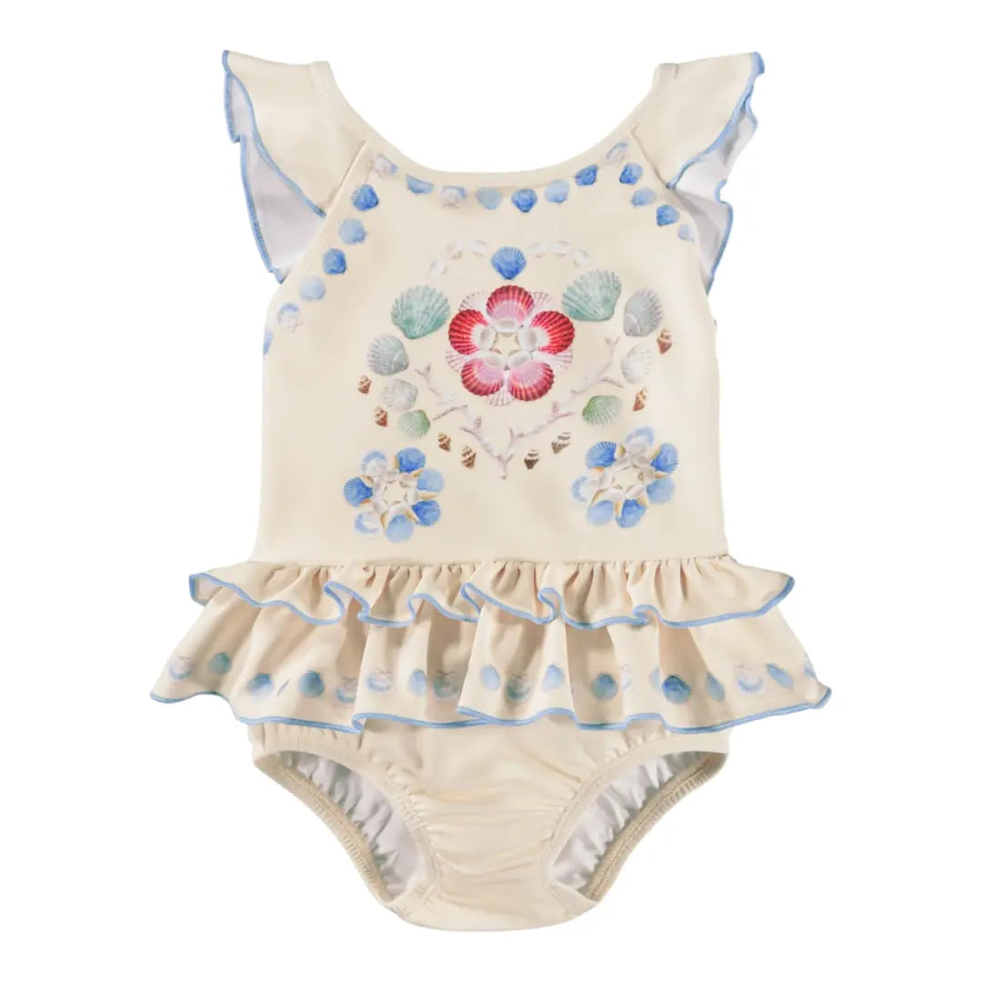 Baby Sea Shell Deco Swimsuit Molo