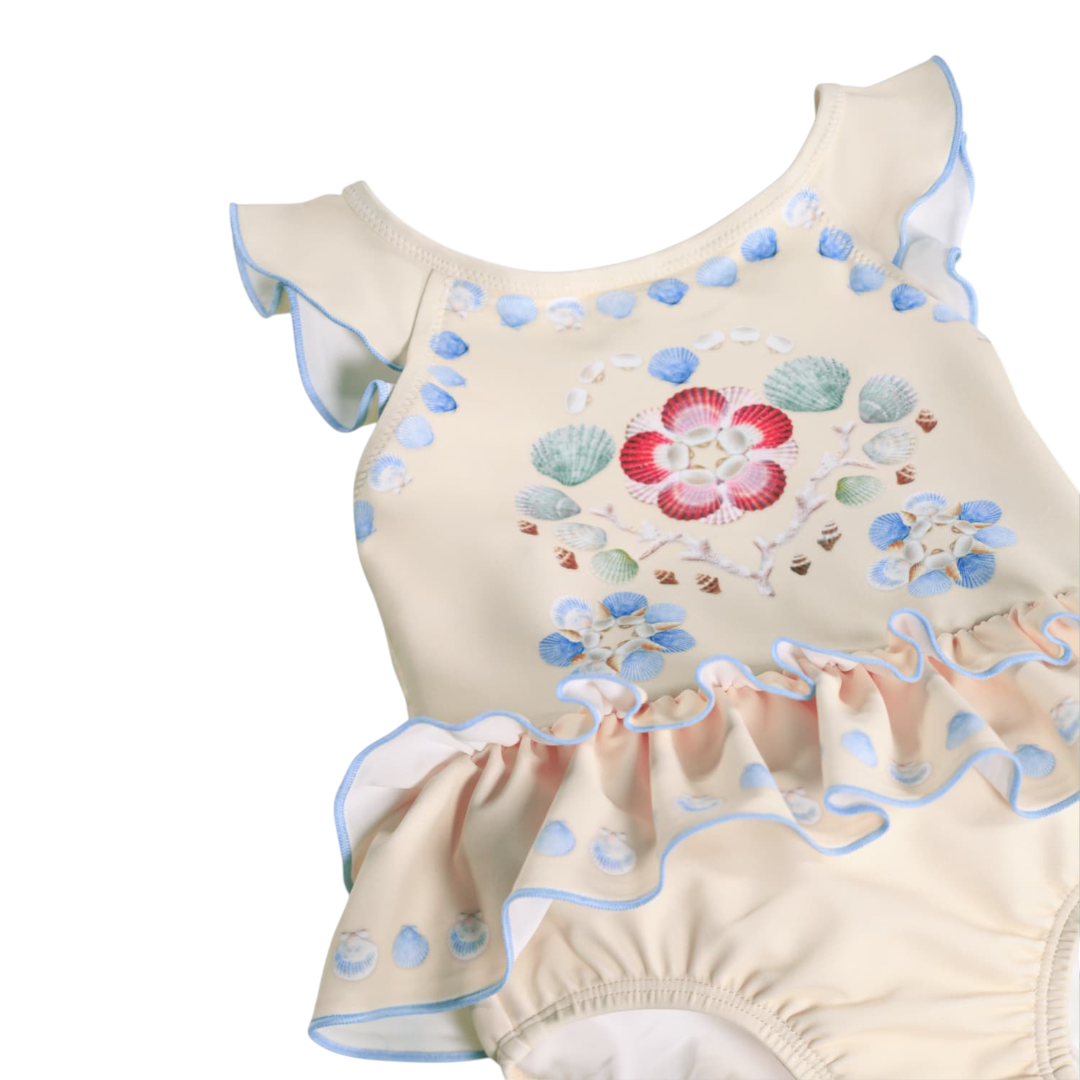 Baby Sea Shell Deco Swimsuit