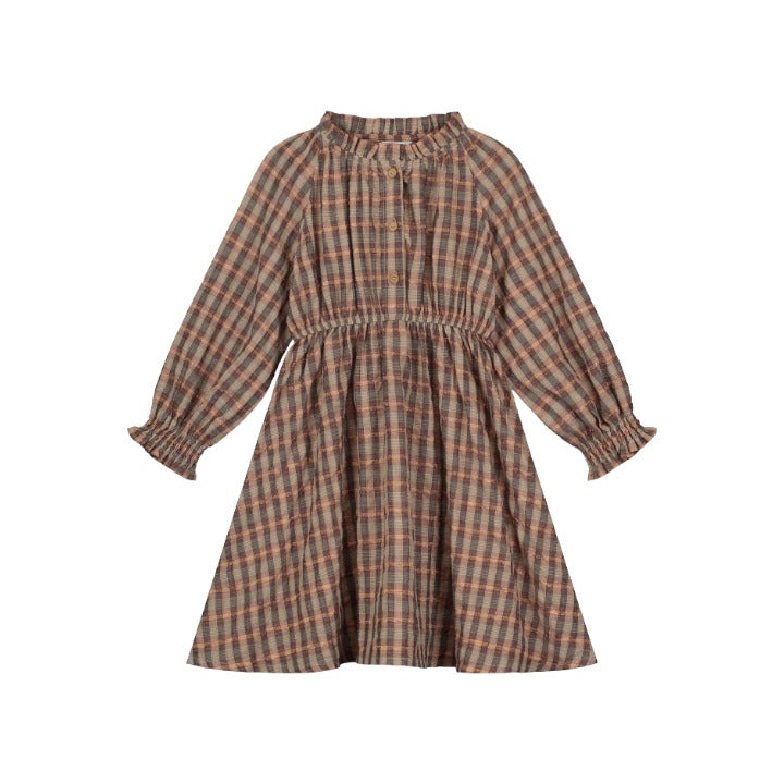 Pennie dress fancy glitter check