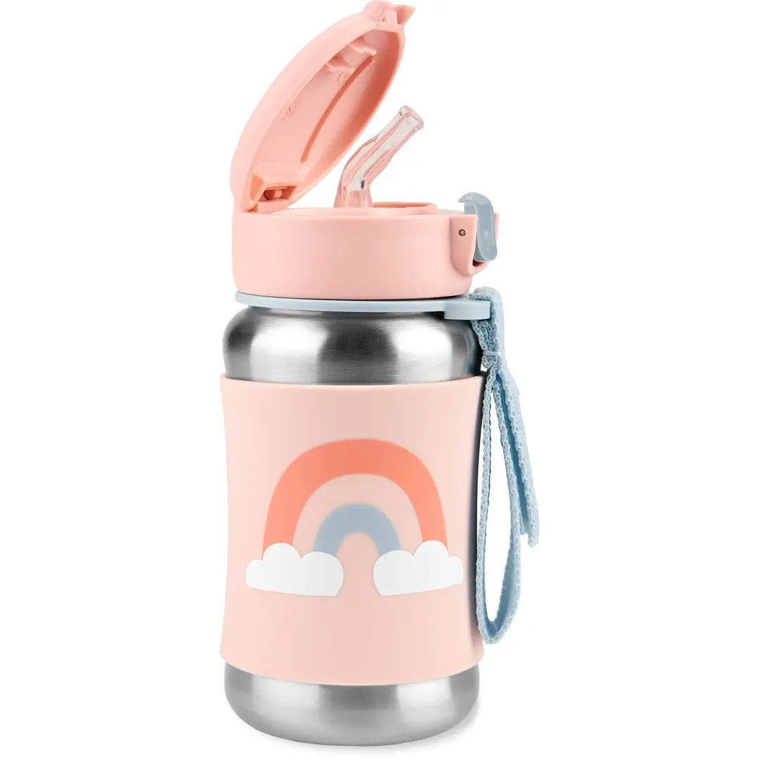 Spark Style Stainless Steel Straw Bottle Sky SKIP HOP