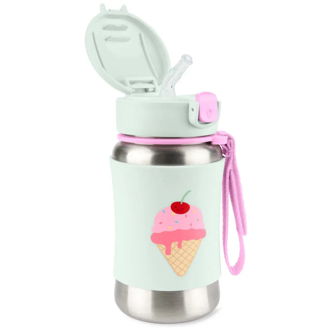 Spark Style Stainless Steel Straw Bottle Ice Cream SKIP HOP