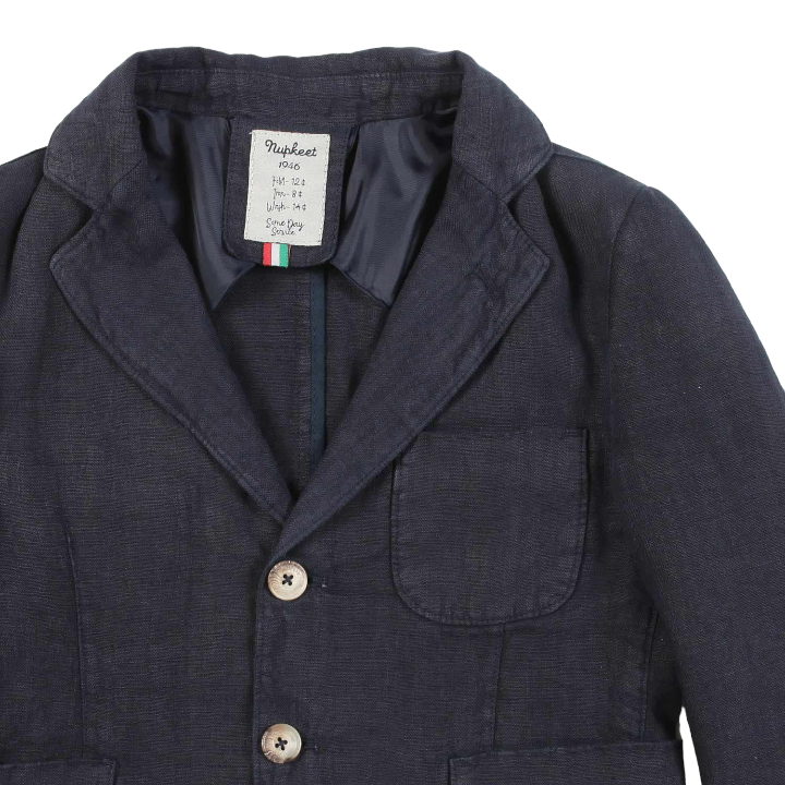 Boy 2 Buttons Jackets - Blue