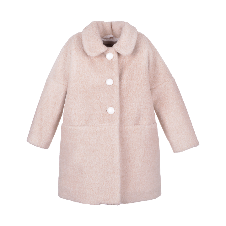 Teddy Bear Coat - Biscuit
