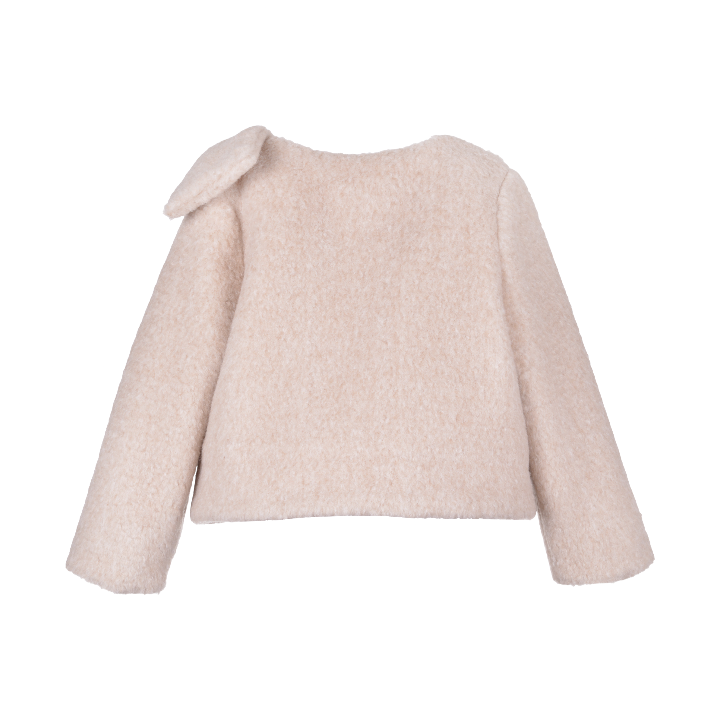 Teddy Bear Jacket - Biscuit