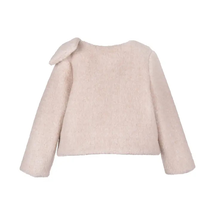 Teddy Bear Jacket - Biscuit HUCKLEBONES