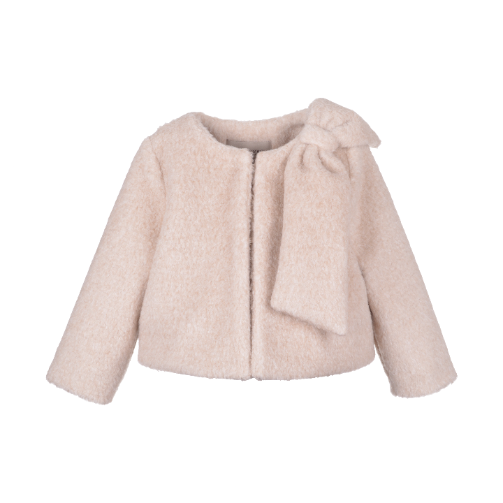 Teddy Bear Jacket - Biscuit