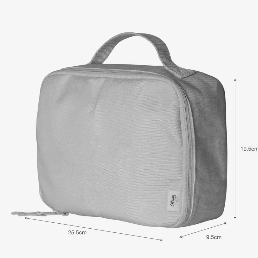 Insulated Square Lunch bag - Stormy Unicorn