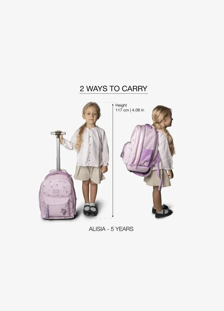 Trolley Bag - Stormy Unicorn CITRON