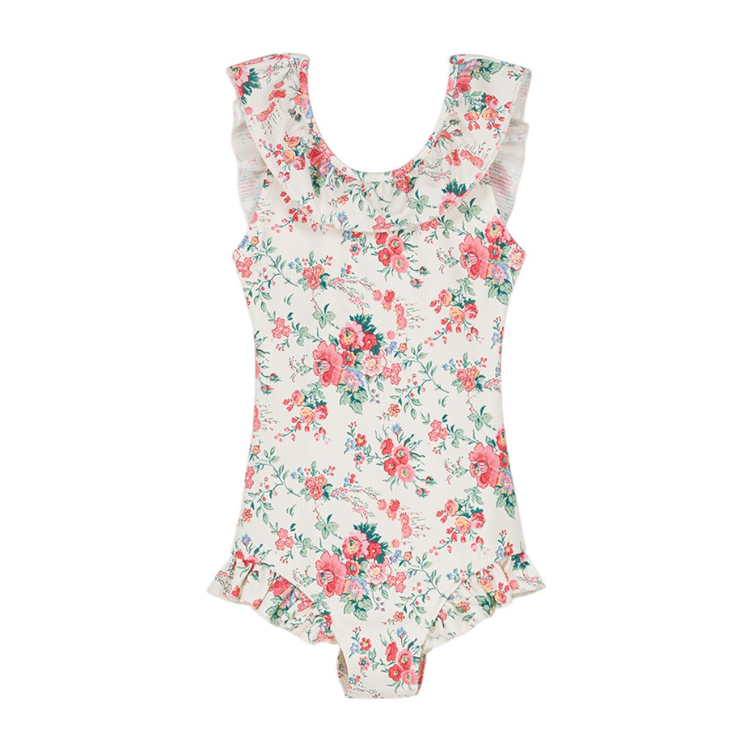 Andrea Swimsuit - Cream Roses