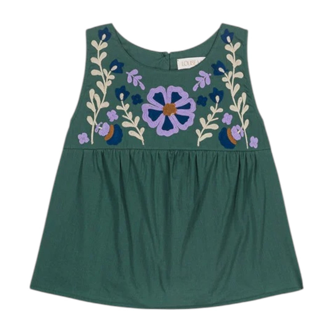 Cotton Blouse -Tuscan Green