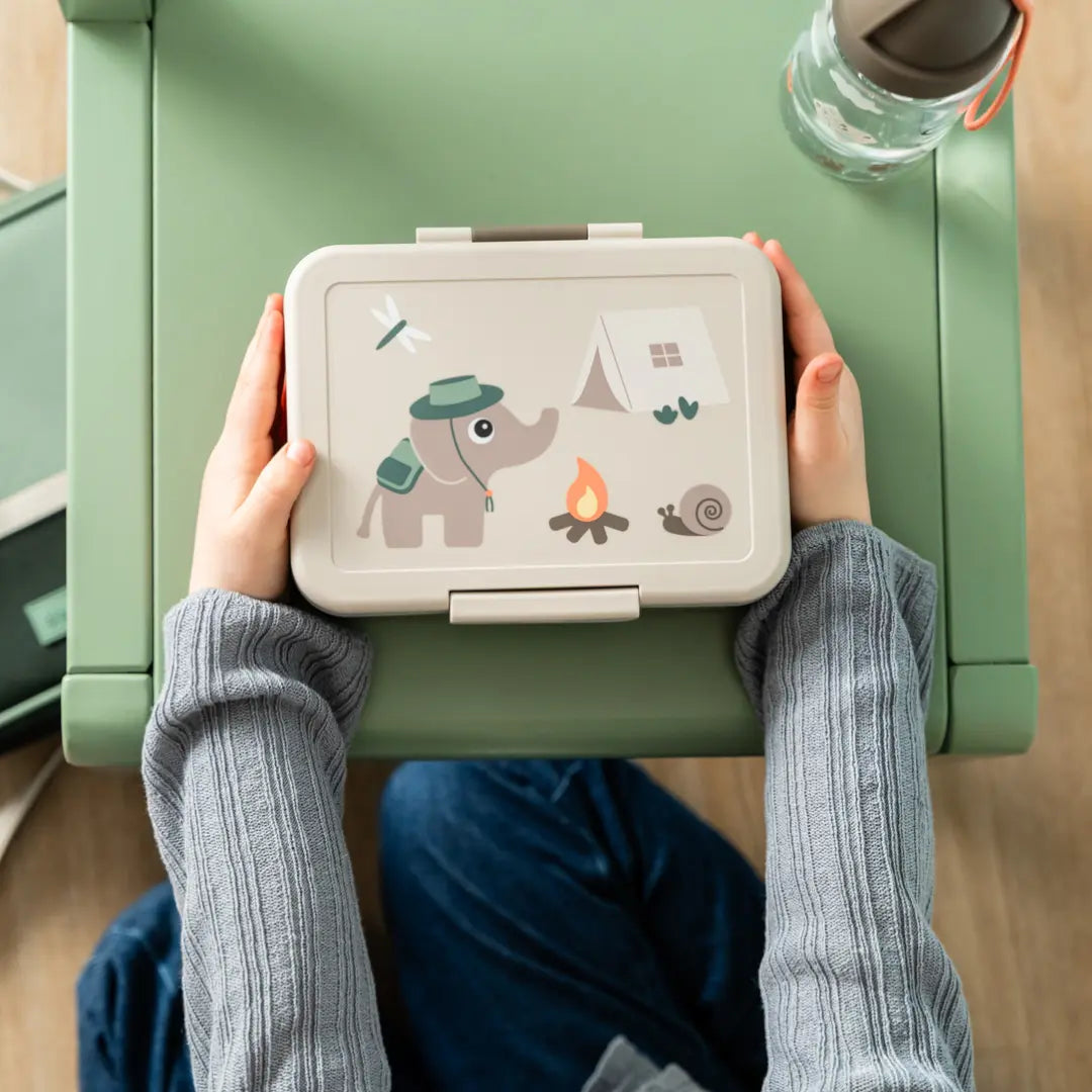Lunch Box With Divider Adventure Sand DONE BY DEER
