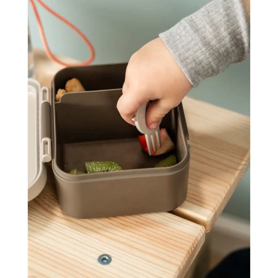 Snack Box with Divider & Picks Explorer Sand DONE BY DEER