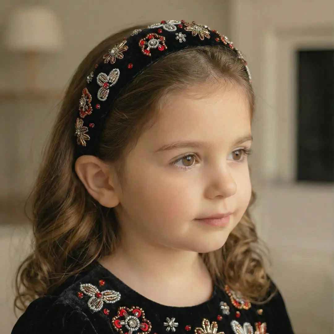 Black Garden Headband LAYALEE